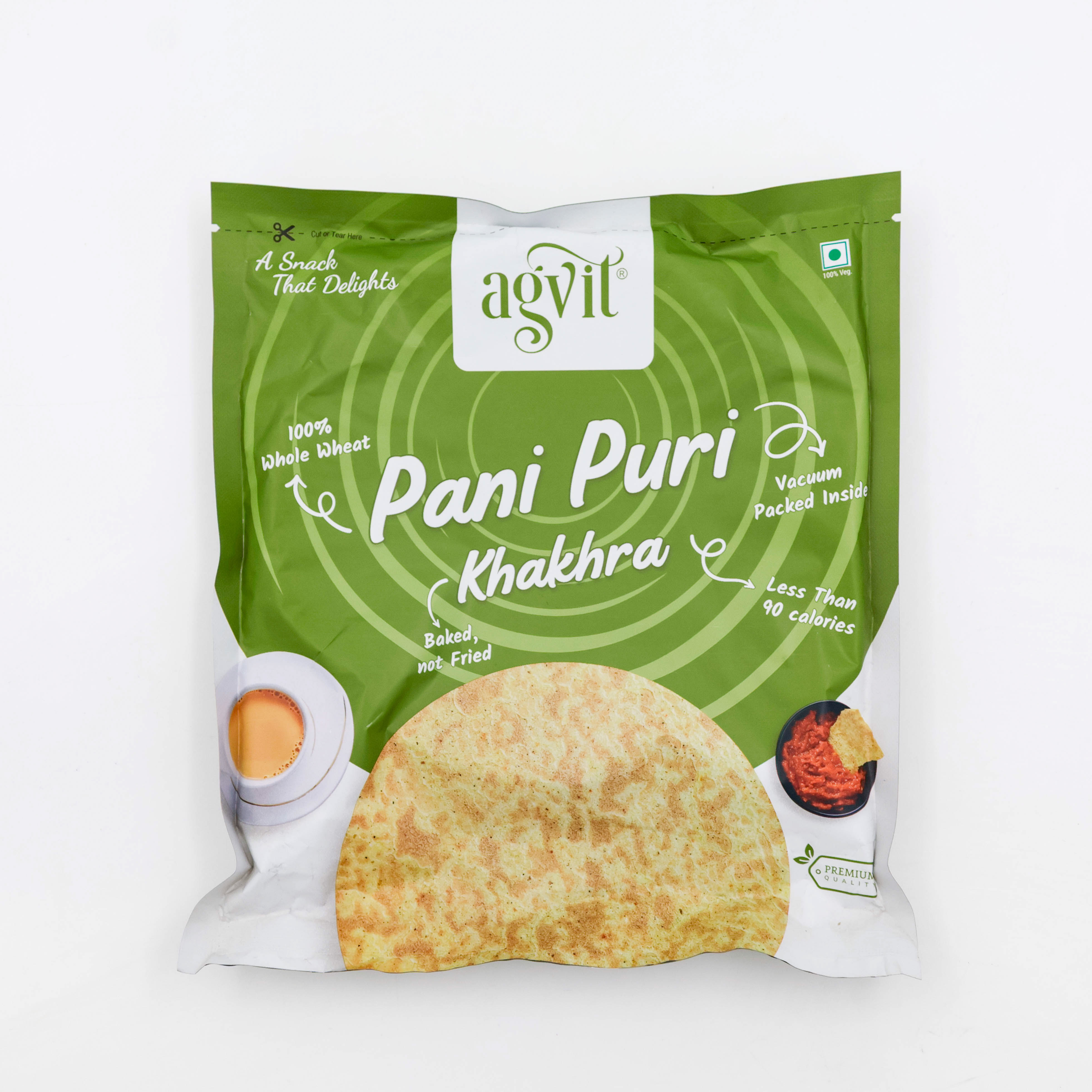 Agvit Khakhra Pani Puri 180grams